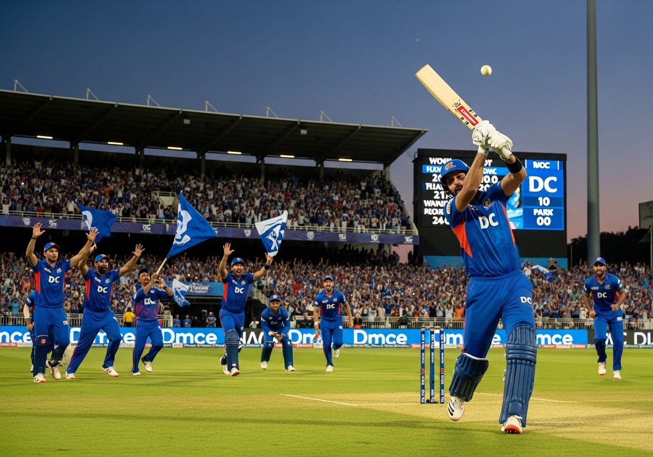 winning moment IPL match 