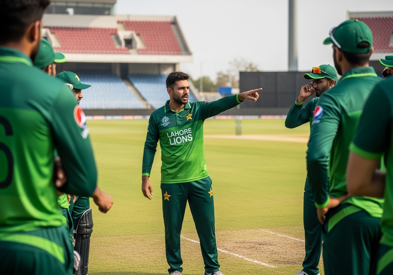 captain leading team in PSL