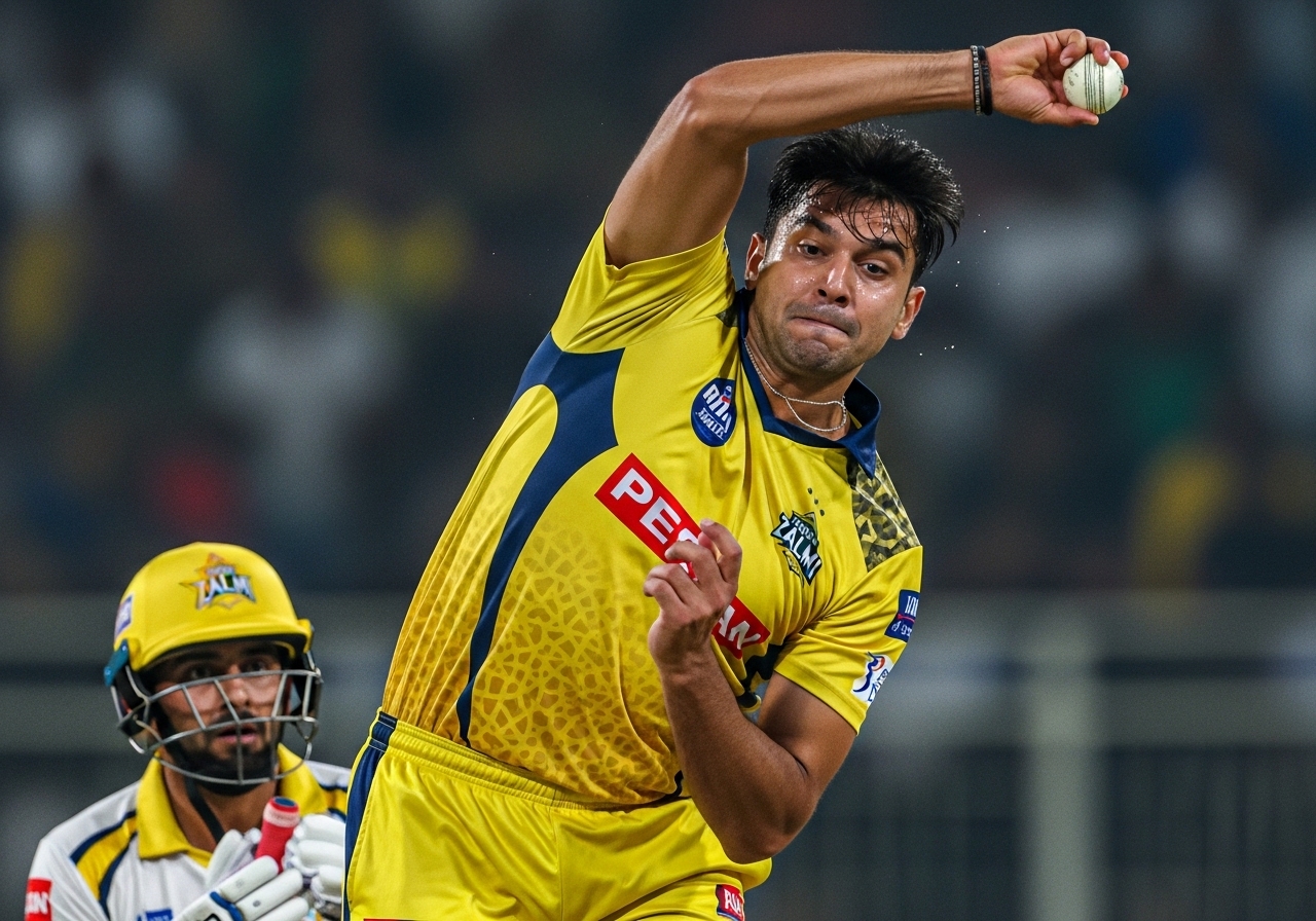 Mujeeb Ur Rahman spin bowling PSL