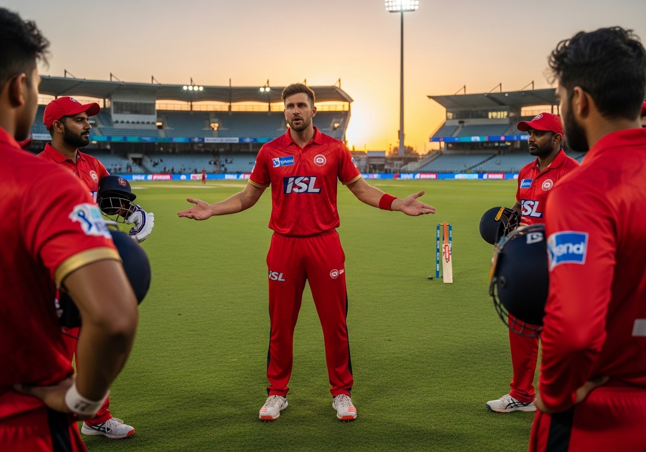 captain leading team PSL