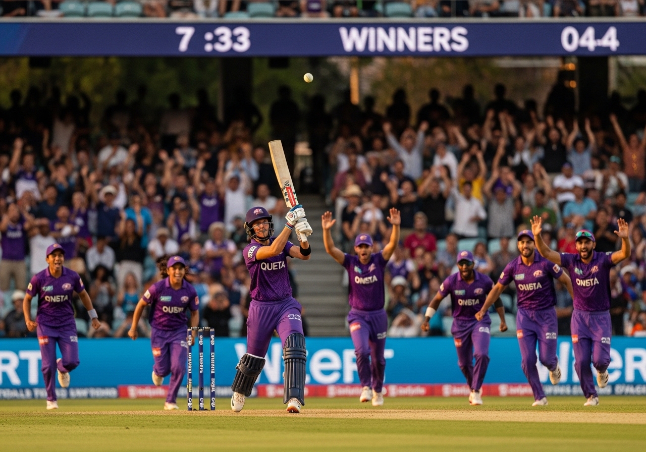 winning moment PSL match