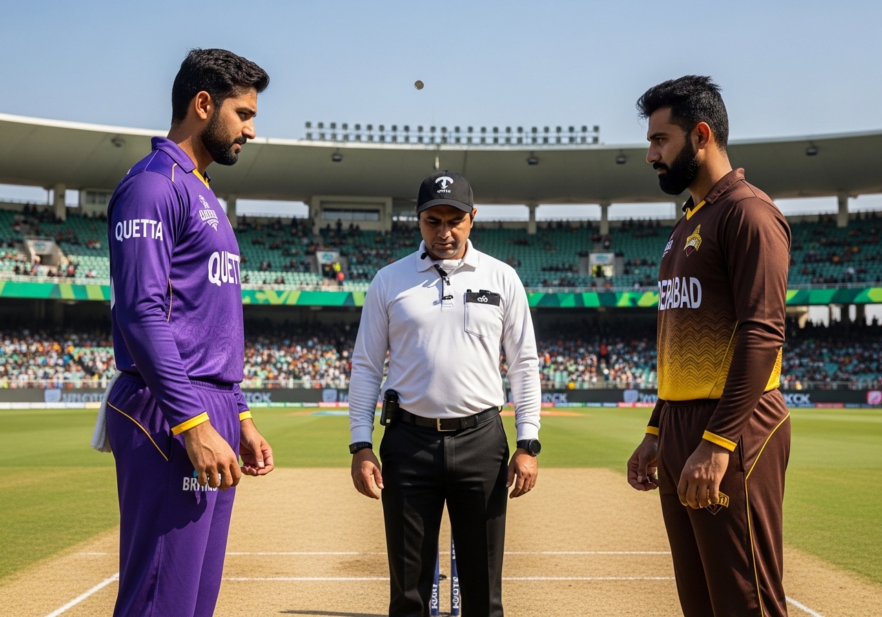 PSL match toss Hyderabad vs Quetta