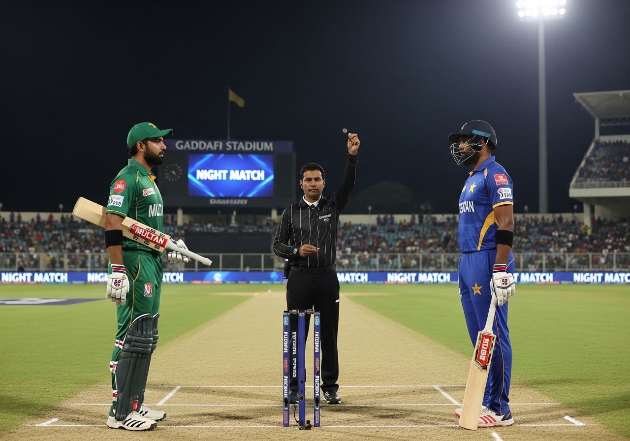 PSL toss Multan vs Hyderabad