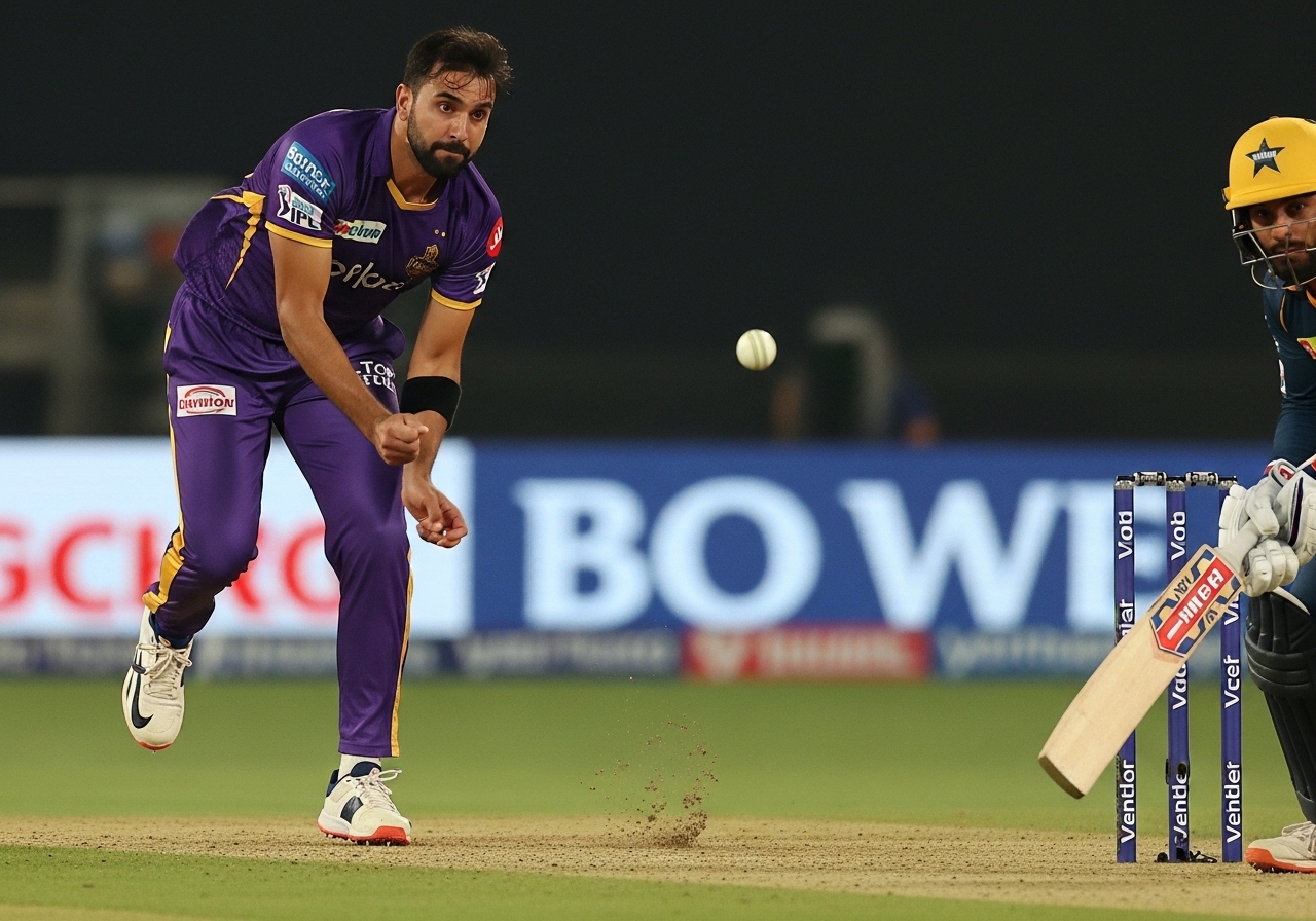 spin bowling in PSL match