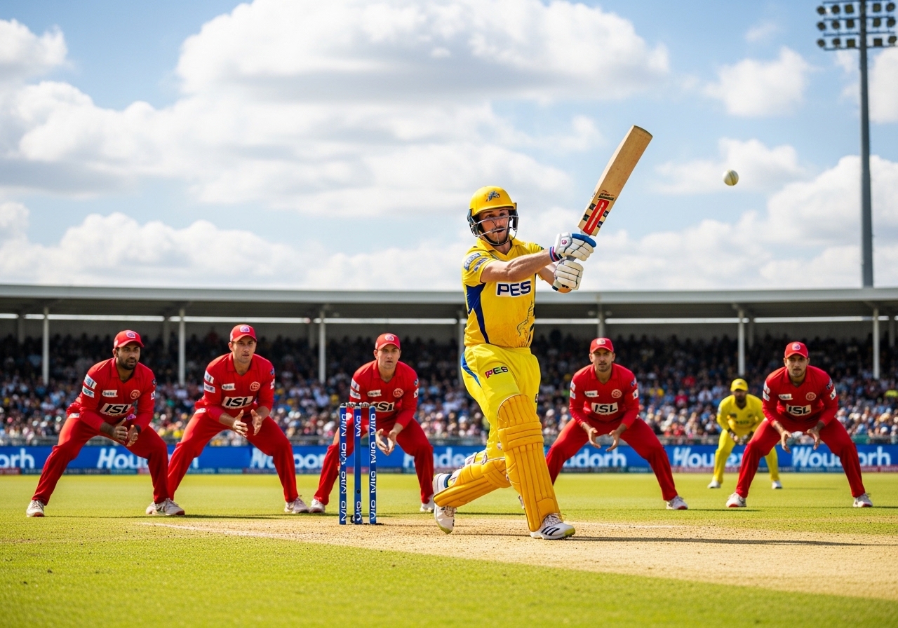 powerplay batting PSL match